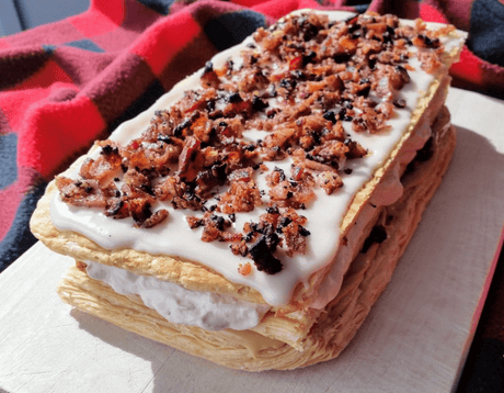 Mille feuille géant à l’érable et bacon - BBQ Québec
