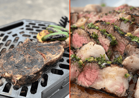 Mon fameux tomahawk tigré et son chimichurri - BBQ Québec
