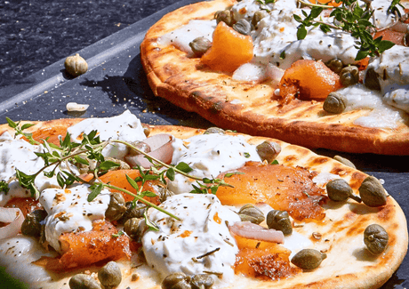 Pizzas au saumon fumé - BBQ Québec