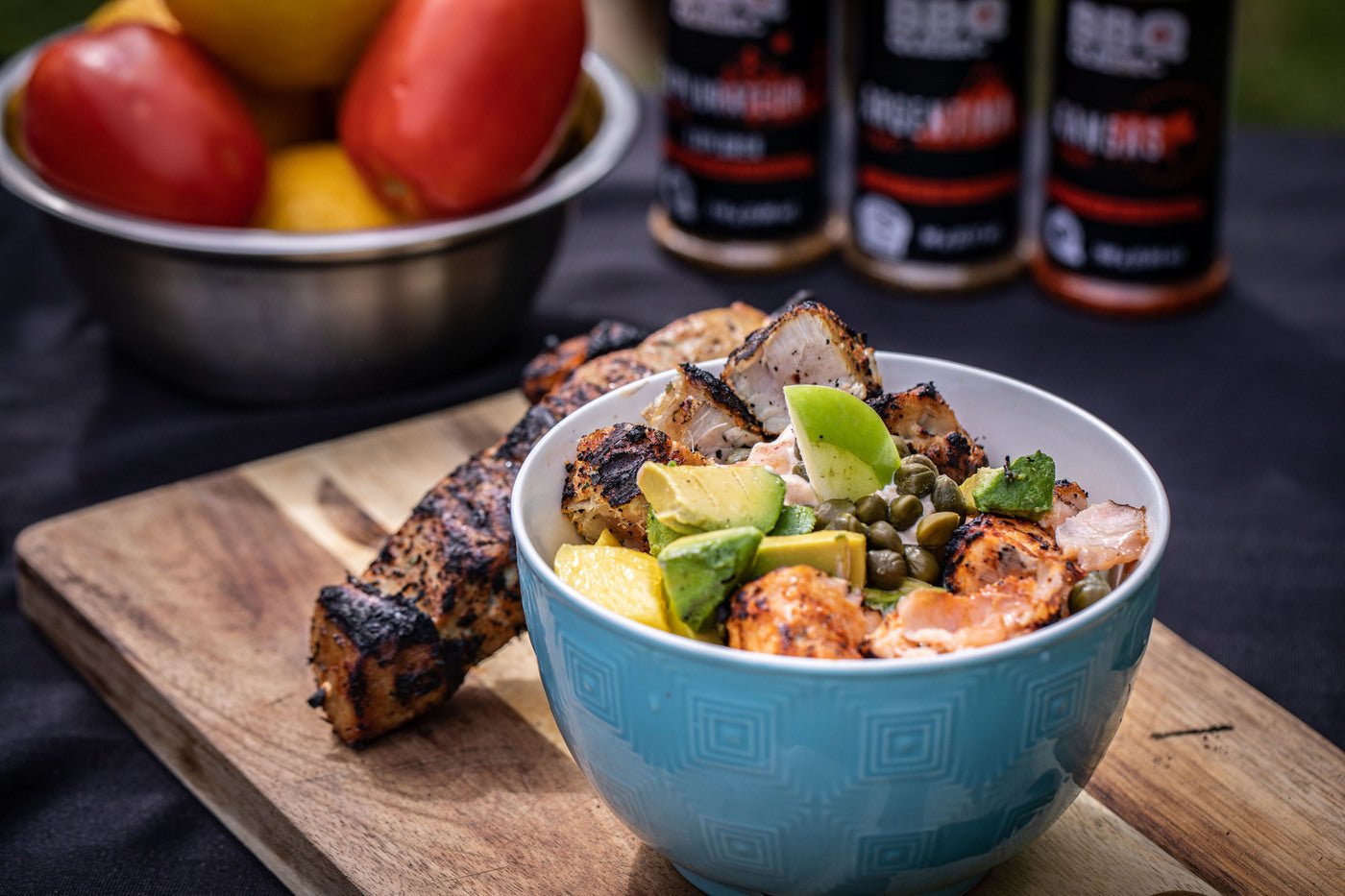 Poké au saumon et au thon - BBQ Québec