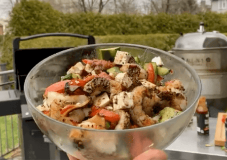 « Poke bowl » de crevettes tigrées - BBQ Québec