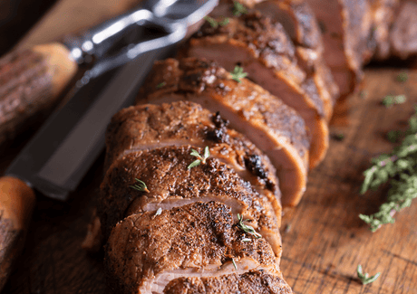 Porc à la marinade sèche au café et patates douces garnies au BBQ - BBQ Québec