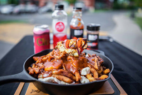 Poutine au porc effiloché - BBQ Québec