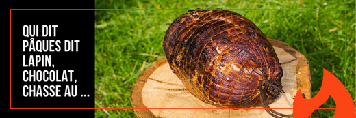 Qui dit Pâques dit lapin, chocolat, chasse au trésor et surtout gros jambon! - BBQ Québec
