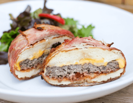 Recette du Burger dans le bacon du chef Stefan Jacob - BBQ Québec