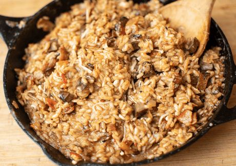 Risotto au cœur de bison et homard - BBQ Québec