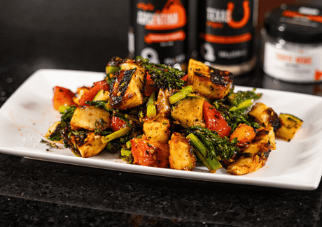 Salade d’halloumi grillé - BBQ Québec