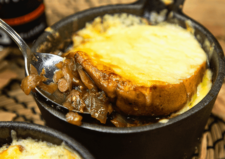 Soupe à l’oignon gratinée - BBQ Québec