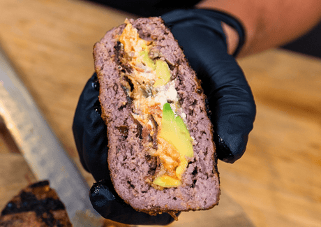 Taco carnivore BBQ (burger farci) - BBQ Québec