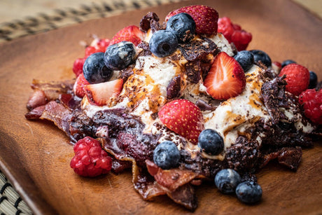 Tarte sucrée-salée au bacon et aux petits fruits - BBQ Québec
