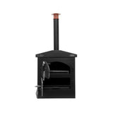 1401NS - Four a bois Sunterra Noir sans chariot - BBQ Québec
