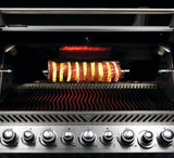 69851 - Ensemble de rôtissoire d'appoint avec 2 fourches a viande et un moteur - BBQ Québec
