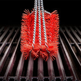 7659879R06 - Char - Broil - Brosse tripple - row verticale Safer Clean - BBQ Québec