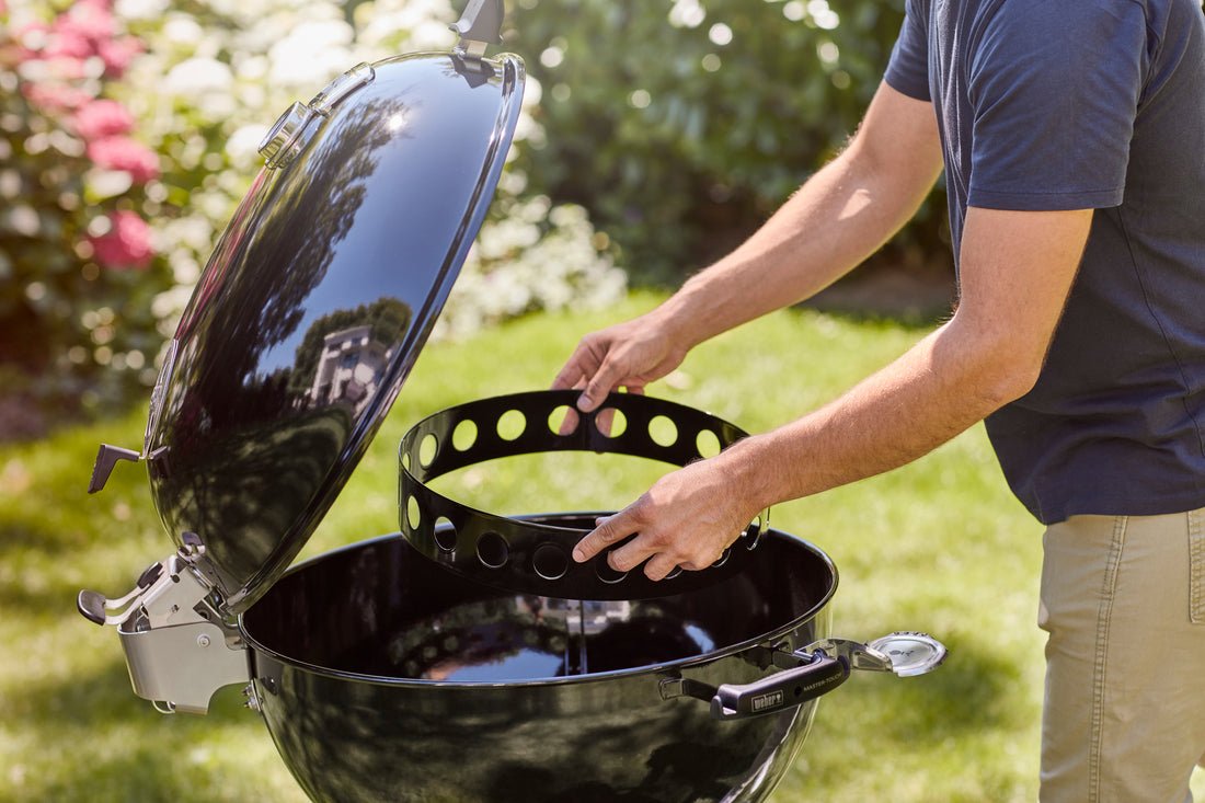 Anneau de fumage pour kettle 22" de Weber - BBQ Québec