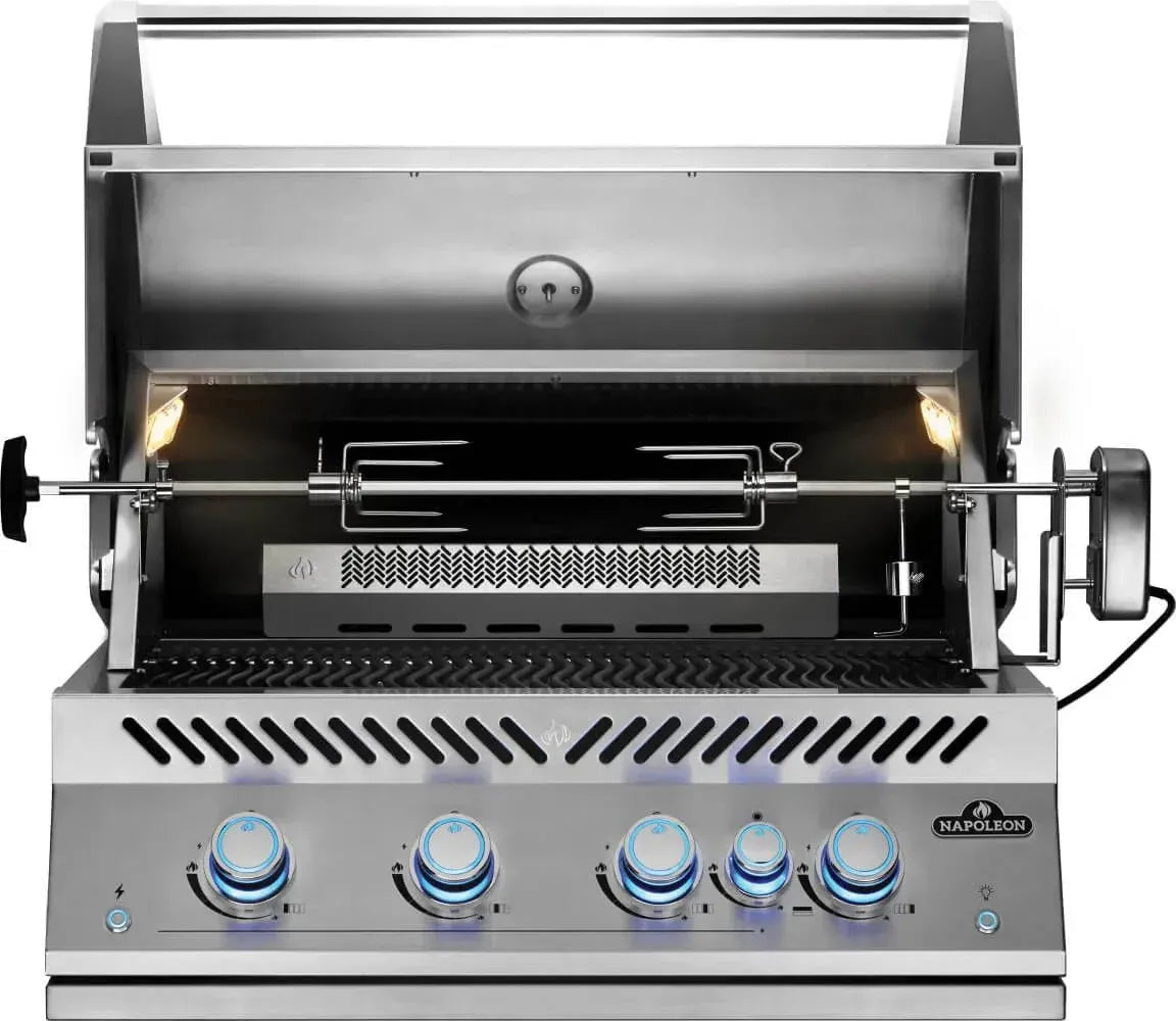 BIG32RBNSS - 1 - Grill encastré série 700 32po avec brûleurs infrarouge doubles Nouvelle génération Naturel Stainless Steel - BBQ Québec