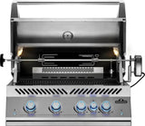 BIG32RBNSS - 1 - Grill encastré série 700 32po avec brûleurs infrarouge doubles Nouvelle génération Naturel Stainless Steel - BBQ Québec