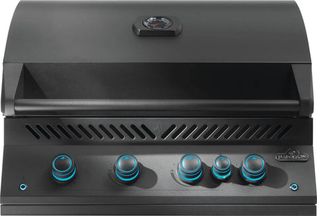 BIG32RBPMK-1 - Napoleon - Gril encastré de 32 po de la série 700 avec brûleur arrière infrarouge, propane, noir mat - BBQ Québec
