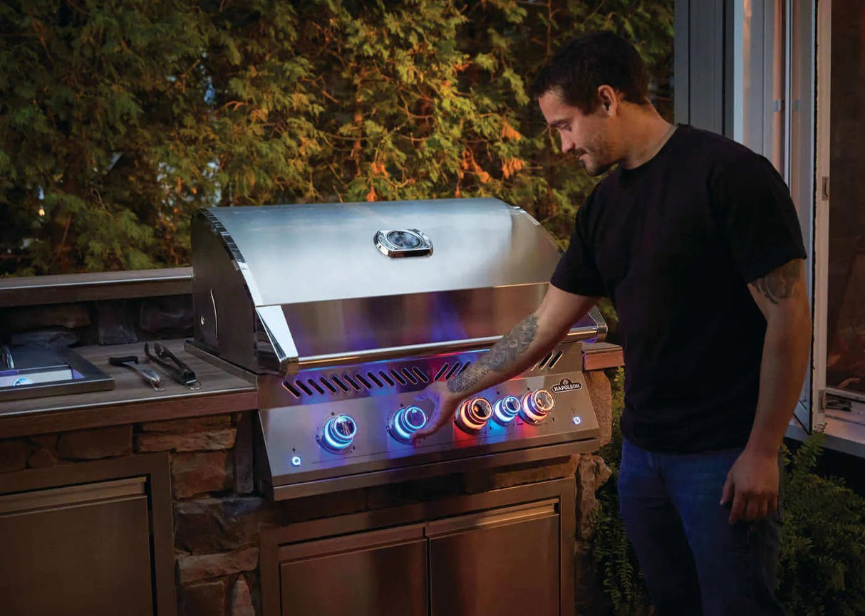 BIG32RBPSS - 1 - Grill encastré série 700 32po avec brûleurs infrarouge doubles Nouvelle génération Propane Stainless Steel - BBQ Québec