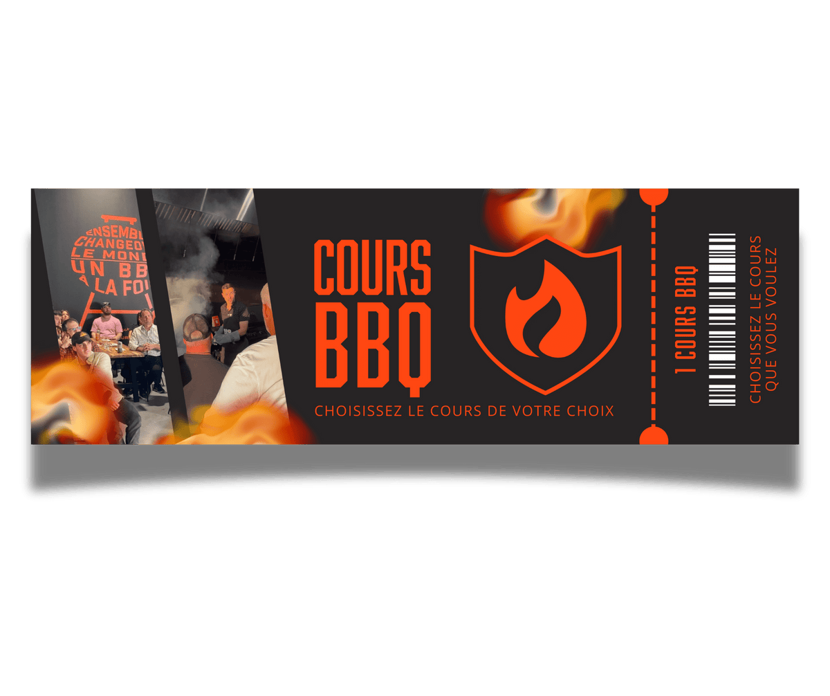 Cours de BBQ 2027 — Ton Cours Gratuit - BBQ Québec
