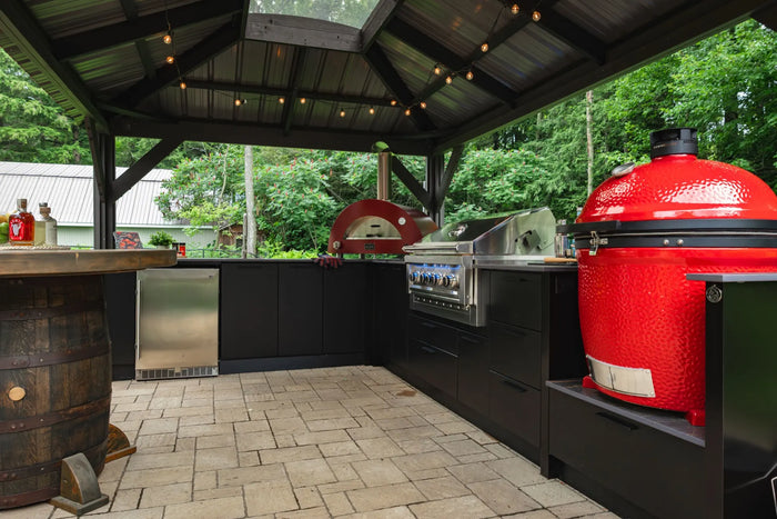 Cuisine extérieure Station Grill du projet Trois-Feux