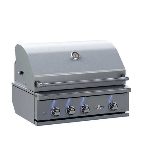 DHBQ32RS - D - L - Grill encastrable avec rôtisserie infrarouge et zone de saisie de 32'' - Propane - BBQ Québec