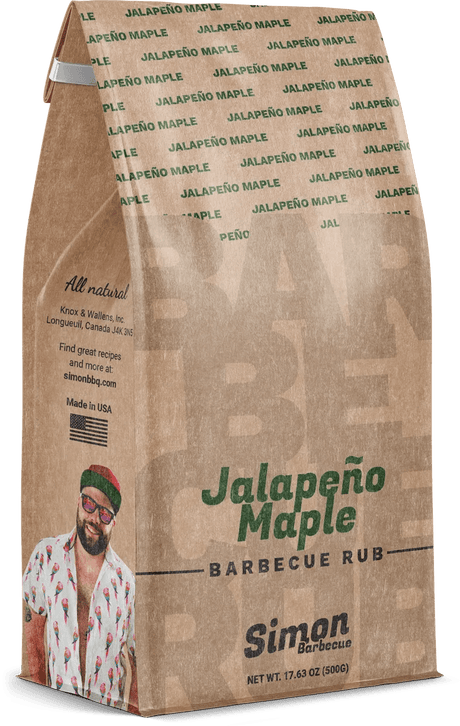 Épices à frotter Jalapeño et Érable Simon Barbecue - BBQ Québec