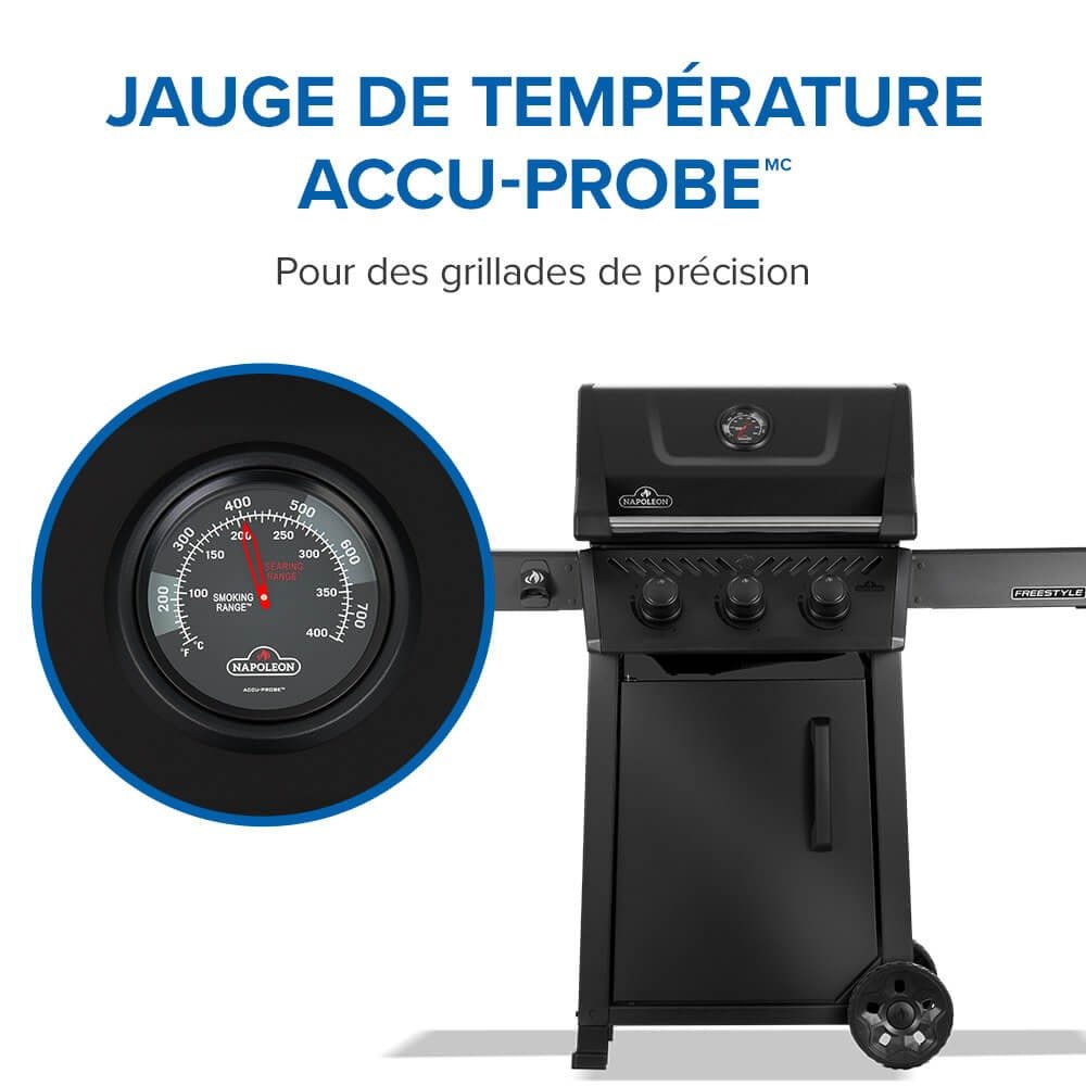 F365DPMK - 1 - Napoleon - Freestyle 365 noir mat - LP - BBQ Québec