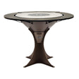 FG - 40SQRD - Fireside Grill 40'' Rd. w/Square Base - BBQ Québec