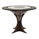 FG - 40SQRD - Fireside Grill 40'' Rd. w/Square Base - BBQ Québec