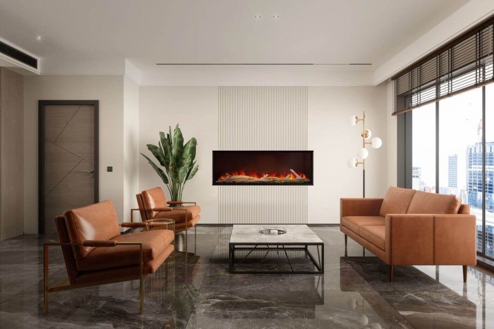 Foyer électrique encastré Astound 62" - NEFB62AB - BBQ Québec