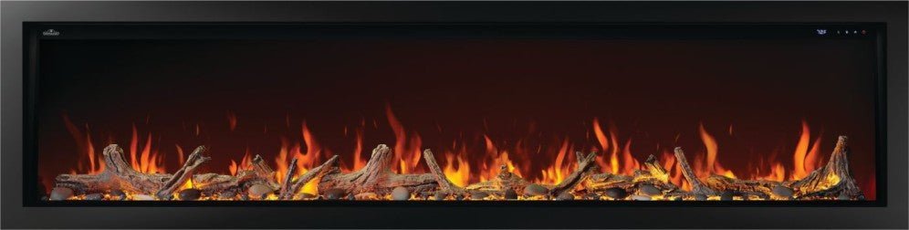 Foyer électrique encastré Astound 96" - NEFB96AB - BBQ Québec