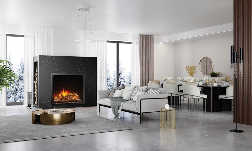 Foyer électrique encastré Elevation 42" - NEFB42H - MF - BBQ Québec