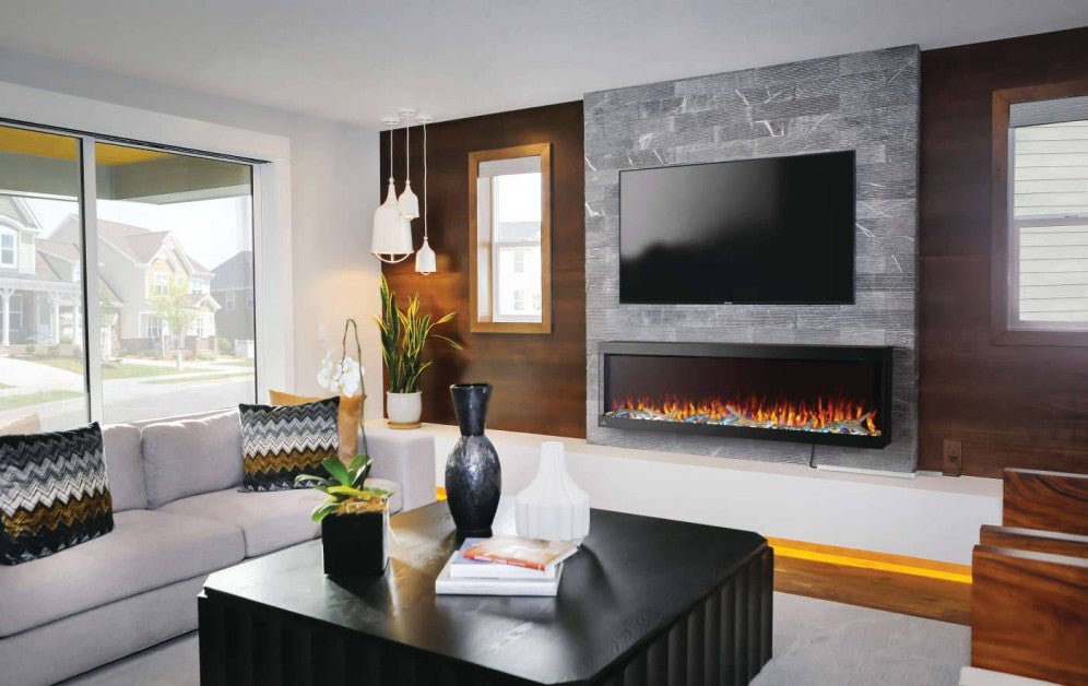 Foyer électrique muraux Trivista Pictura 60" - NEFL60H - 3SV - BBQ Québec