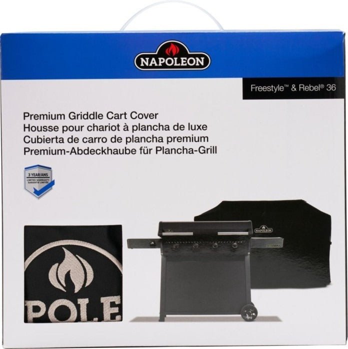 GACV001 - Housse de chariot pour plaque chauffante de 36 po - BBQ Québec