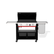 Gril plancha antirouille Slate 30 po avec tablette latérale extensible - 1500013 - BBQ Québec