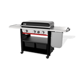 Gril plancha antirouille Slate 30 po avec tablette latérale extensible - 1500013 - BBQ Québec