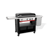 Gril plancha antirouille Slate 30 po avec tablette latérale extensible - 1500013 - BBQ Québec