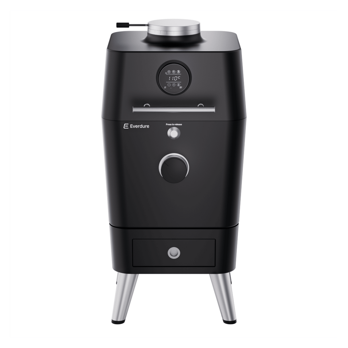 HBCE4KGUS - Everdure - Charcoal 4K - Graphite - BBQ Québec