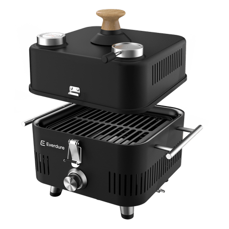 HBECUBEG3B - Everdure - Cube Proflame 360 Black - BBQ Québec