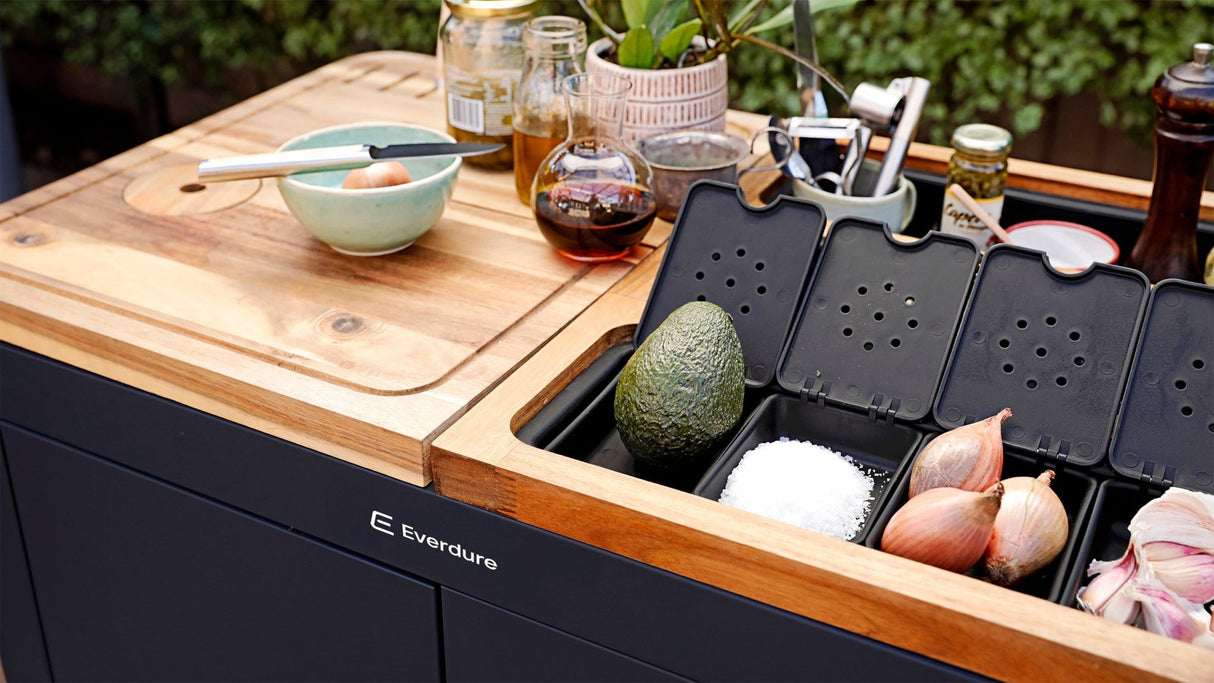 HBPKB - Everdure - Mobile Black Prep Kitchen - BBQ Québec