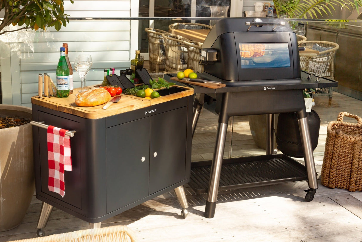 HBPKB - Everdure - Mobile Black Prep Kitchen - BBQ Québec