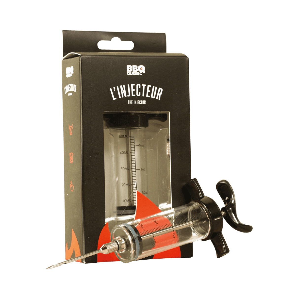 Injecteur a marinade BBQ Québec - BBQ Québec