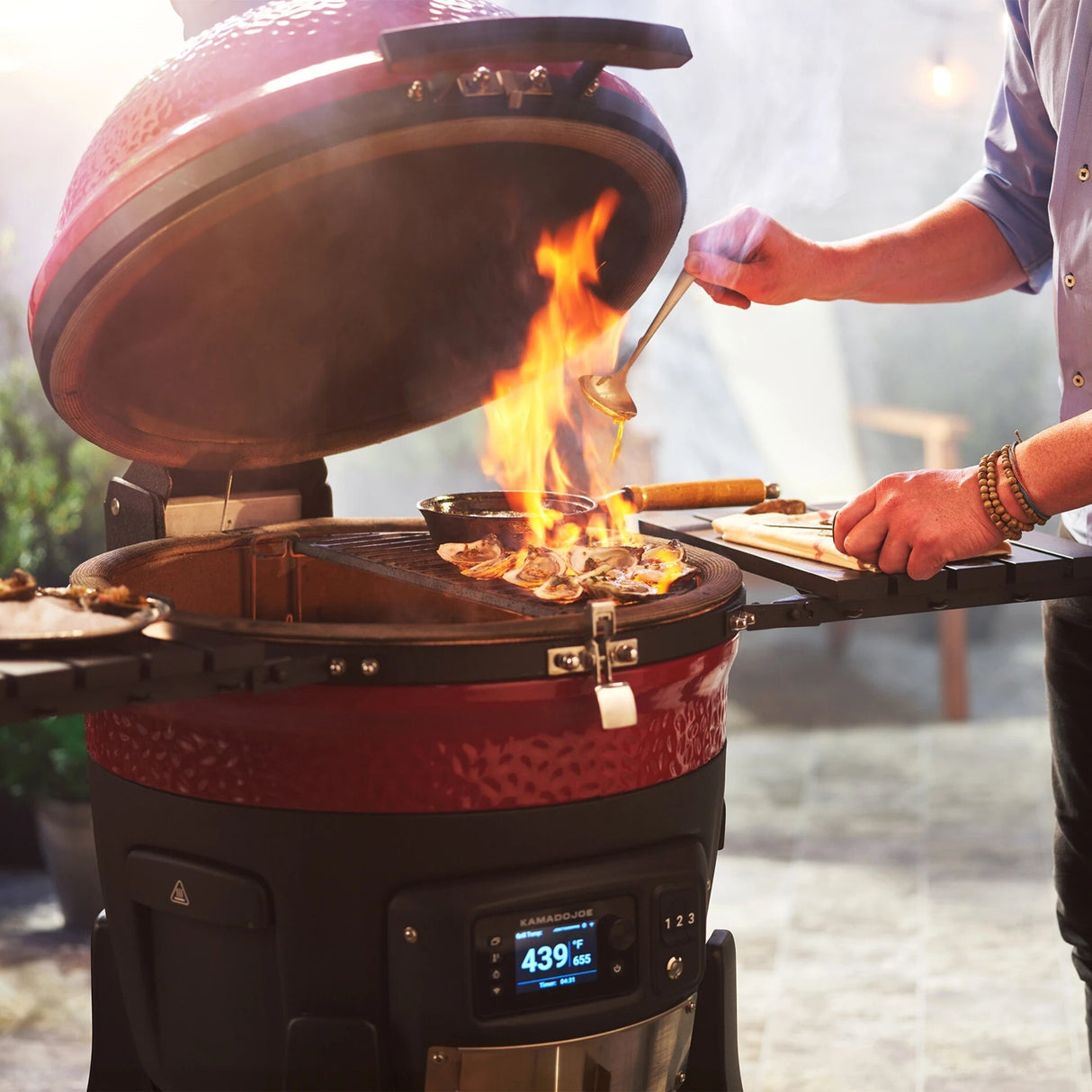 KJ15041123 - Kamado Joe - Konnected Joe avec trepied - BBQ Québec