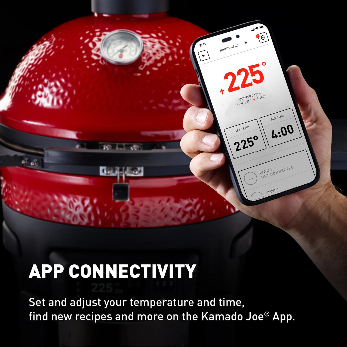 KJ15041123 - Kamado Joe - Konnected Joe avec trepied - BBQ Québec