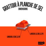 Le grattoir à planche de sel BBQ Québec - BBQ Québec