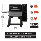 MB20041223 - Gravity Series XT Digital Charcoal Grill + Smoker - BBQ Québec