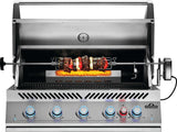 Napoleon Gril encastré de 38 po de série 700 avec brûleur arrière infrarouge, en acier inoxydable, au propane (Nouvelle Génération) - BIG38RBPSS - 1 - BBQ Québec