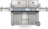 Napoleon Prestige PRO 825 au gaz naturel avec brûleur latéral double à contrôle indépendant, et brûleurs de cuve et arrière infrarouges - BBQ Québec