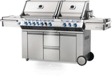Napoleon Prestige PRO 825 Propane BBQ avec brûleur latéral double à contrôle indépendant, et brûleurs de cuve et arrière infrarouges - BBQ Québec