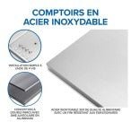 OOK-002 - Napoleon Cuisine OASIS Built-In 32" Comptoir Stainless Phantom LP - BBQ Québec